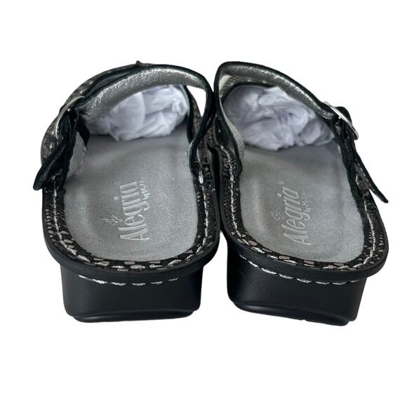 Alegria Tuscany Maryjane pewter slide clog 36 - Picture 5 of 11
